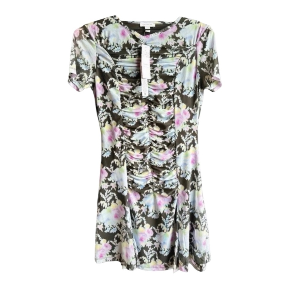 Topshop‎ Floral Short Sleeve Dress